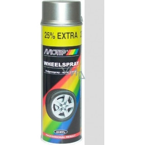 MOTIP© Fast-Dry Car Steel Wheel Silver Spray Gloss 500ml