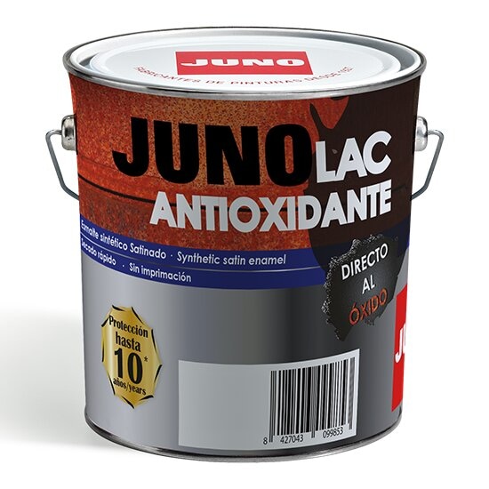 Junolac Antioxidant Enamel Satin Black – 4L