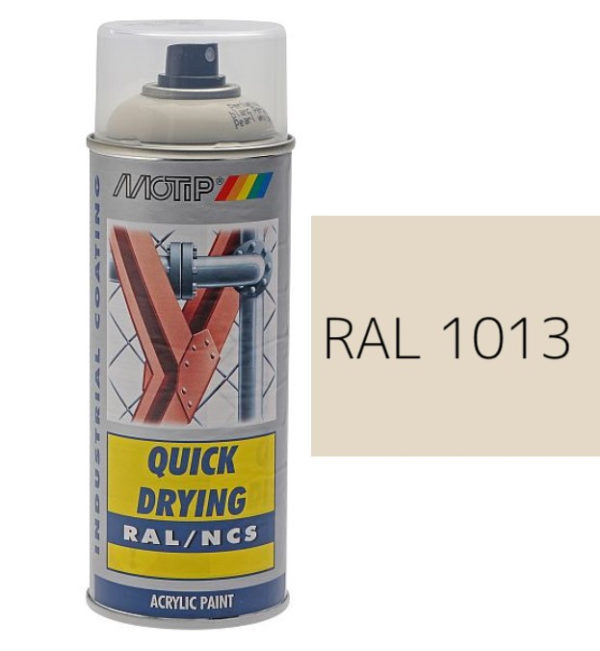 MOTIP® Aerosol Spray Colour Gloss RAL 1013 – 400ml