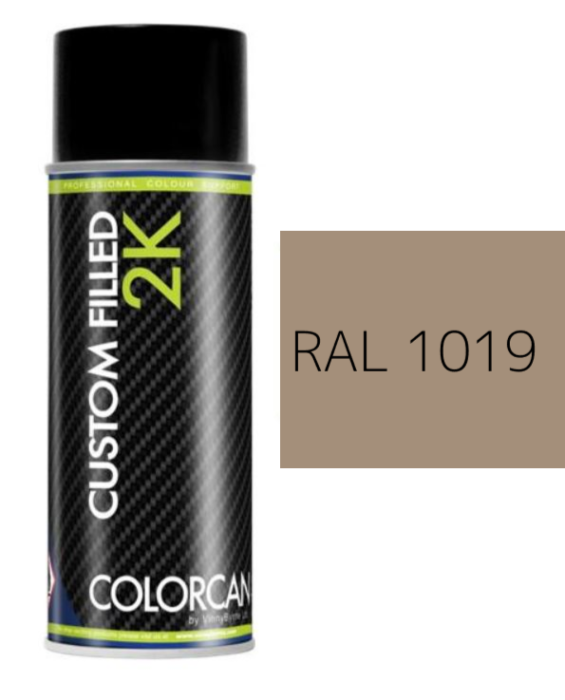 COLORCAN® 2K Aerosol Spray Paint – RAL 1019