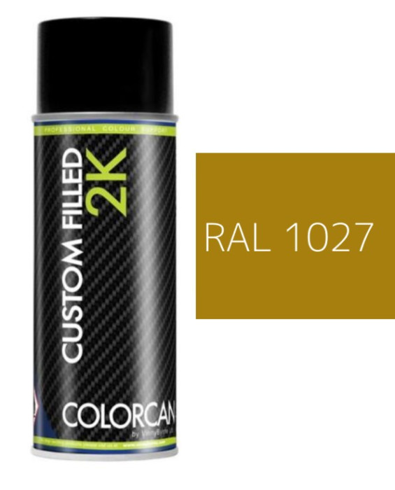 COLORCAN® 2K Aerosol Spray Paint – RAL 1027