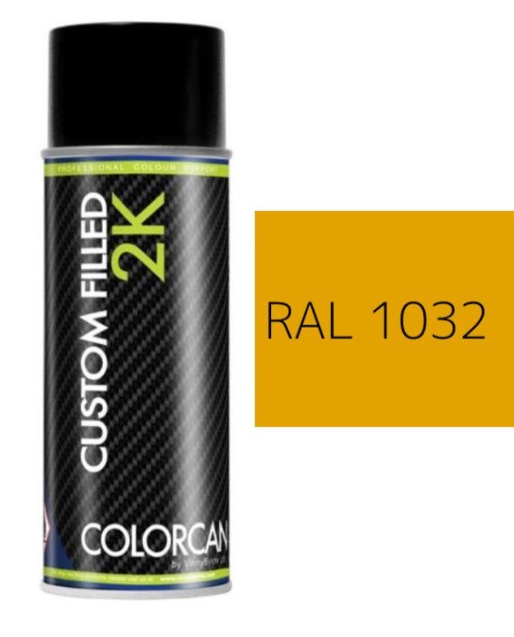 COLORCAN® 2K Aerosol Spray Paint – RAL 1032