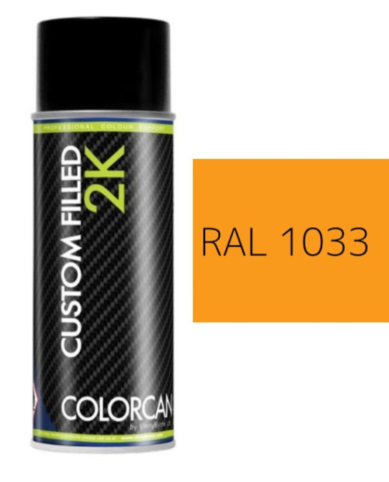 COLORCAN® 2K Aerosol Spray Paint – RAL 1033