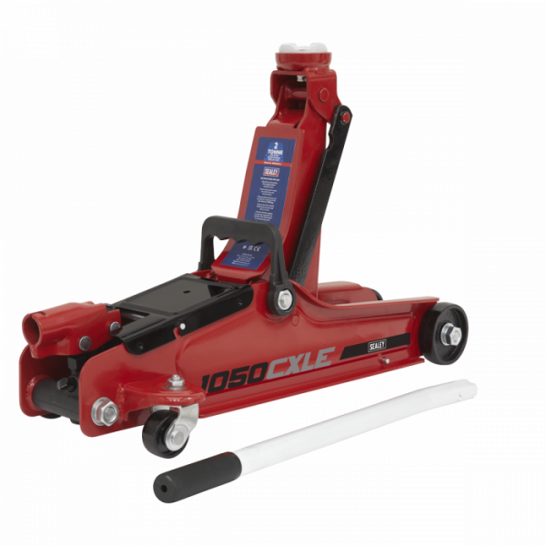 Trolley Jack 2 Tonne Low Profile Short Chassis