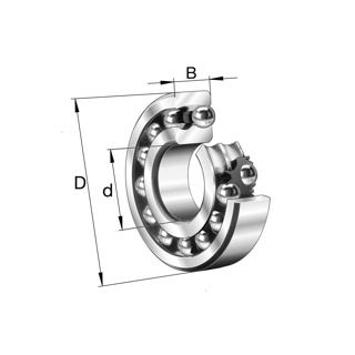 FAG D/R Self-Aligning Ball Bearing