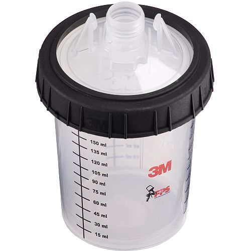 3M Mini PPS Mixing Cups and Collars 16115