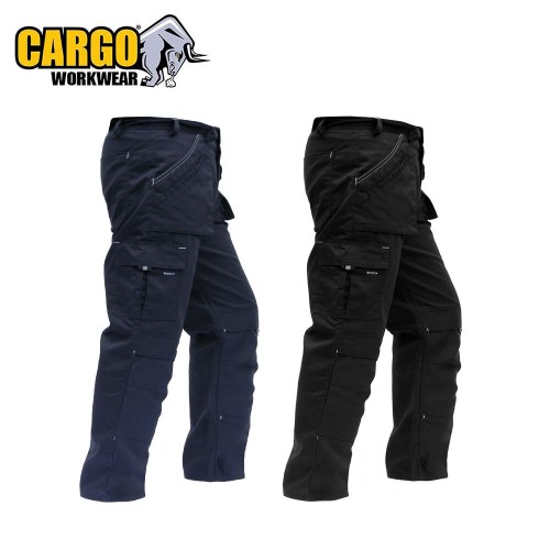 Cargo Daytona Work Trousers, Navy