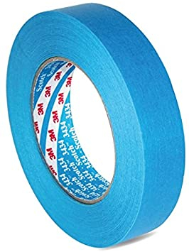 3M™ Scotch® Water Resistant Blue Masking Tape 3434 – 18mm – Single Roll