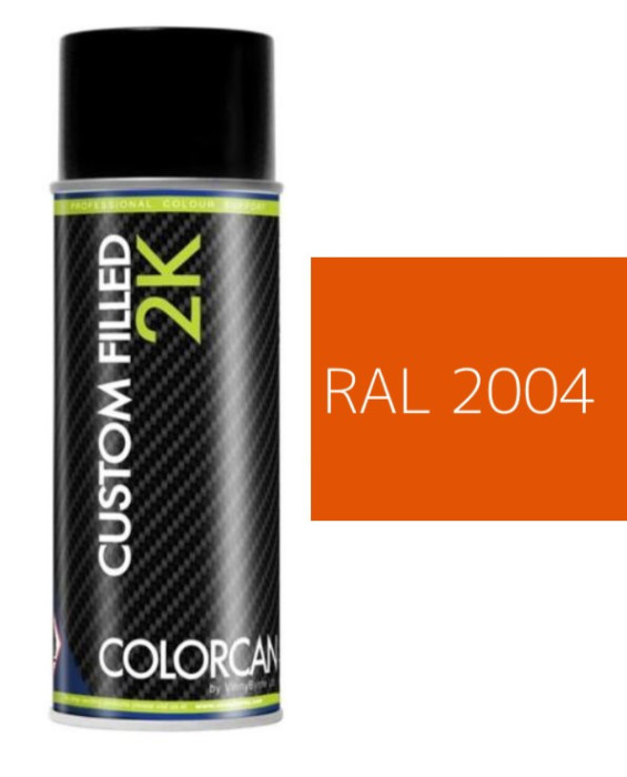 COLORCAN® 2K Aerosol Spray Paint – RAL 2004