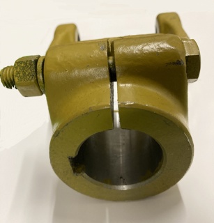 2 Series Round Bore Yoke 25mm Keyed & Clamp