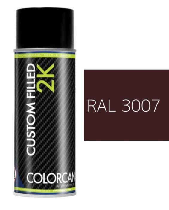 COLORCAN® 2K Aerosol Spray Paint – RAL 3007