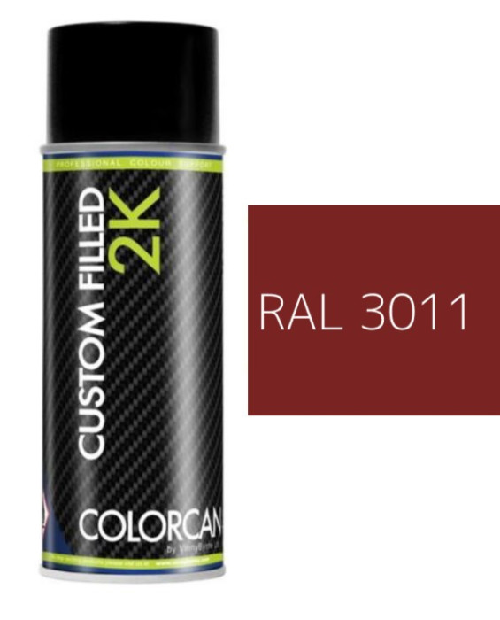 COLORCAN® 2K Aerosol Spray Paint – RAL 3011