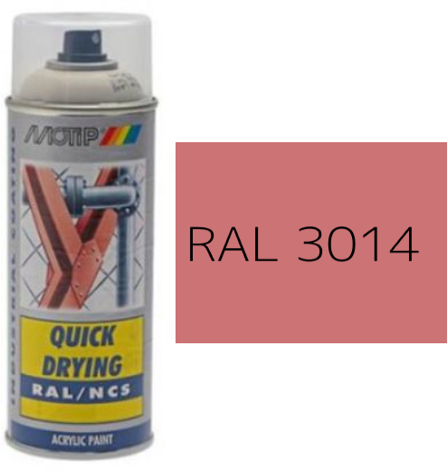 MOTIP® Aerosol Spray Colour Gloss RAL 3014 – 400ml