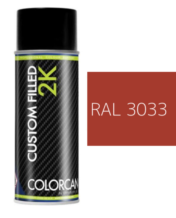 COLORCAN® 2K Pearl Metallic Aerosol Spray Paint – RAL 3033