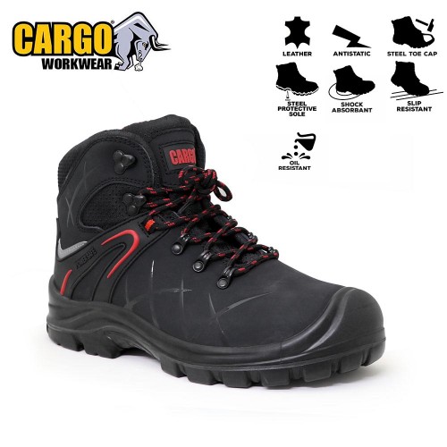 Cargo Red Bear Safety Boot S1P SRC