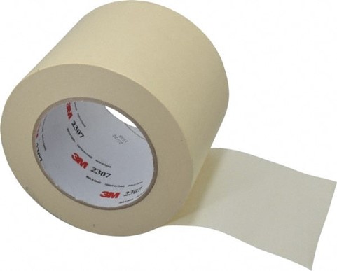 3M High Performance industrial masking tape 501E Beige ( 1 single roll) – 100mm x 50mt