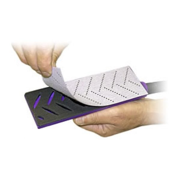 3M™ Cubitron Hookit™ Purple+ Abrasive Multi-hole Sanding Strips (70x396mm) P.400 – 52022