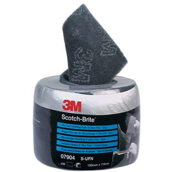 3M Scotch-Brite Pre-Cut Roll Grey- Ultra Fine – 07904