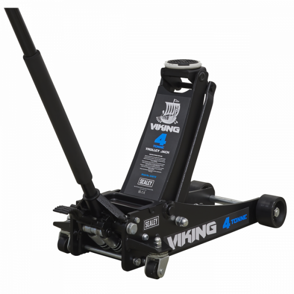 Viking Professional Trolley Jack 4 Tonne Low Profile with Rocket Lift