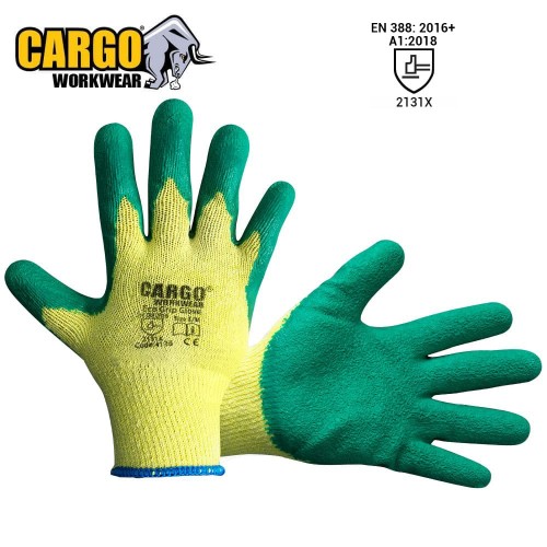 Cargo Green Grip Latex Palmed