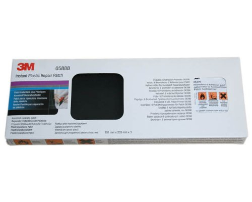 3M™ Instant Flexible Plastic Repair Patch Pk.6