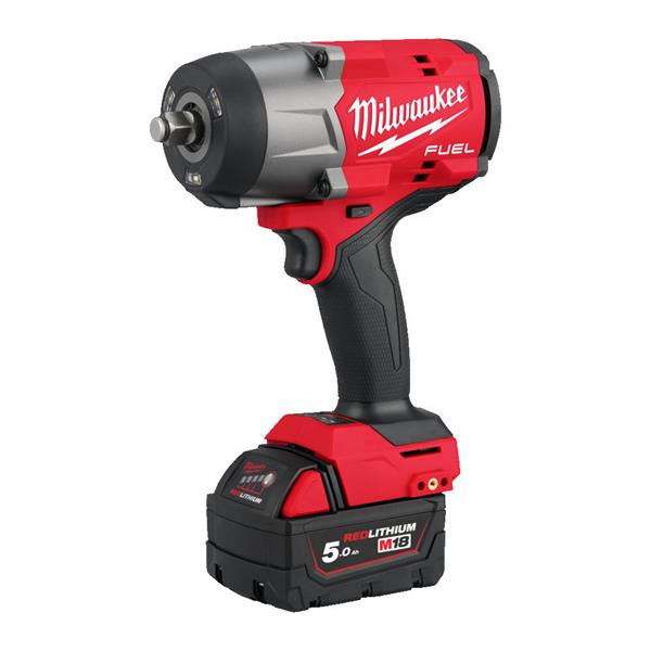 Milwaukee M18 FUEL 18V 1/2" High Torque Impact Wrench (2x5Ah)