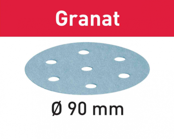 Festool abrasive sheet Granat STF D90 / 6 P320 GR / 100