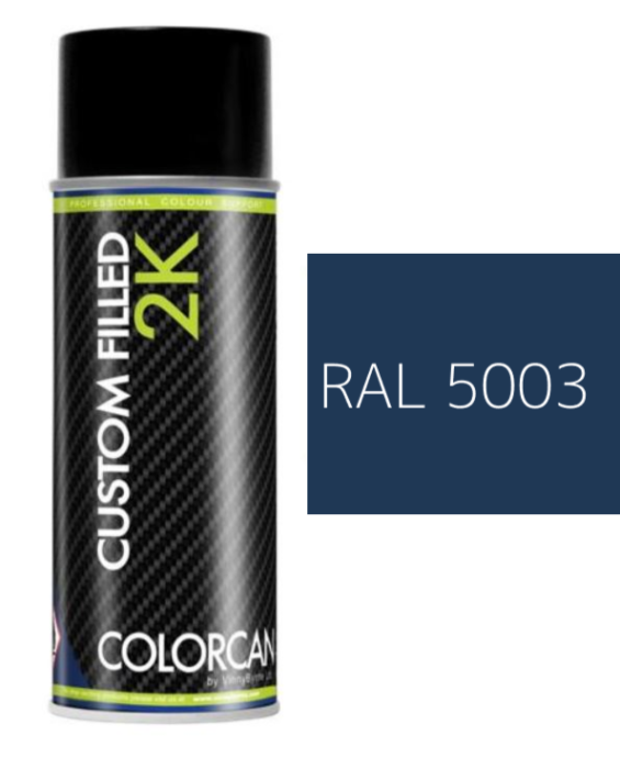 COLORCAN® 2K Aerosol Spray Paint – RAL 5003