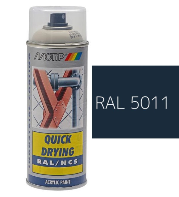 MOTIP® Aerosol Spray Colour Gloss RAL 5011 – 400ml