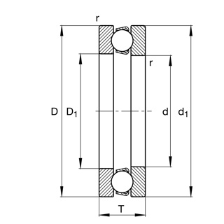 FAG S/R Thrust Ball Bearing