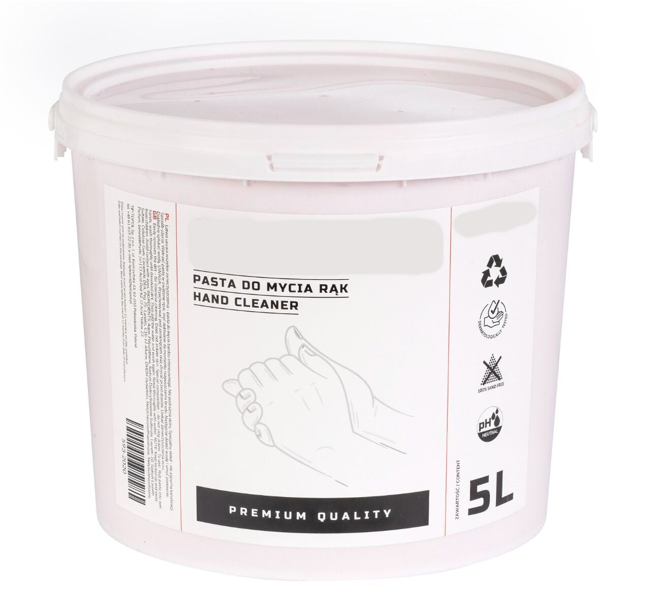 PINK SOLID HAND CLEANER 5KG (W0007)