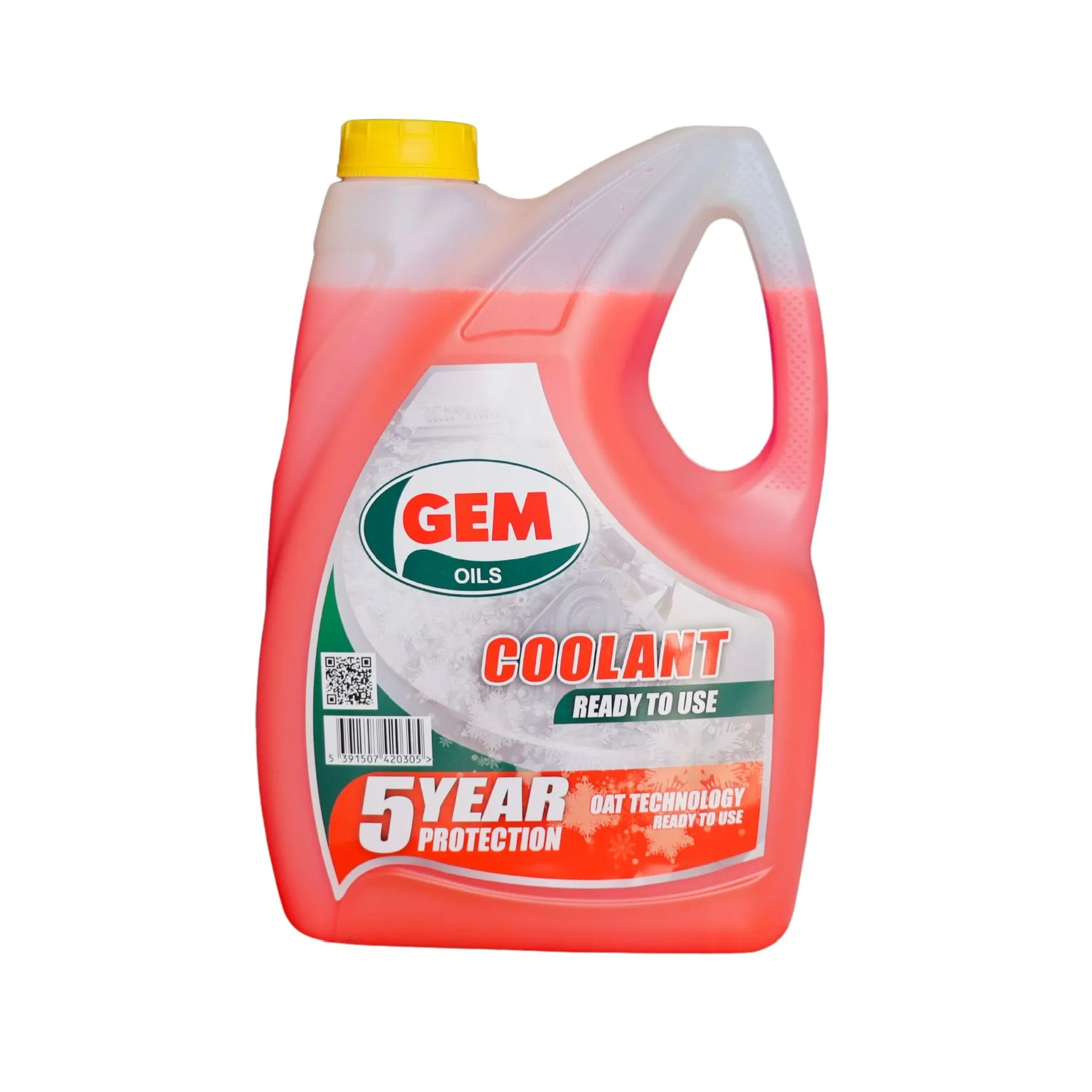 GEM ANTIFREEZE 5 YEAR PINK 5LTR