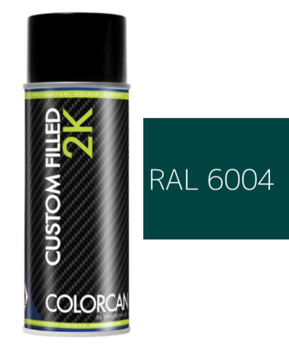 COLORCAN® 2K Aerosol Spray Paint – RAL 6004