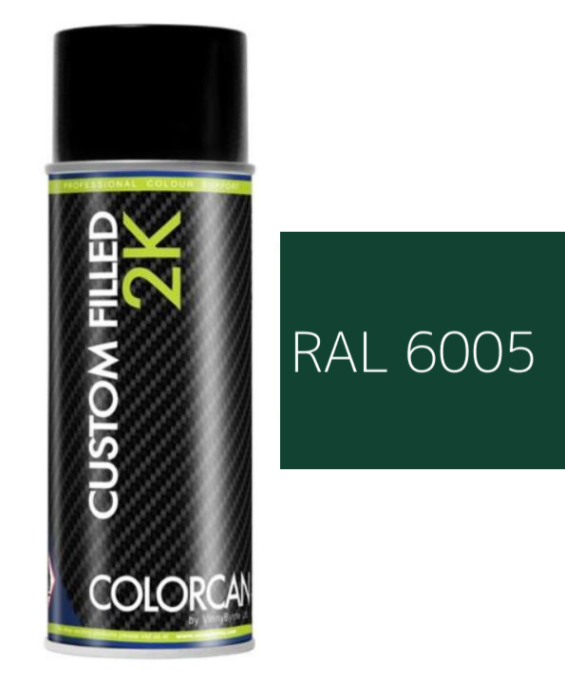 COLORCAN® 2K Aerosol Spray Paint – RAL 6005