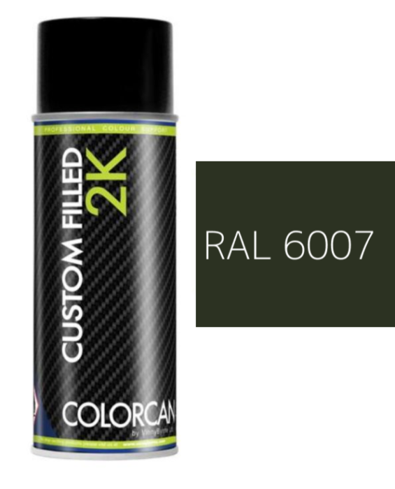 COLORCAN® 2K Aerosol Spray Paint – RAL 6007