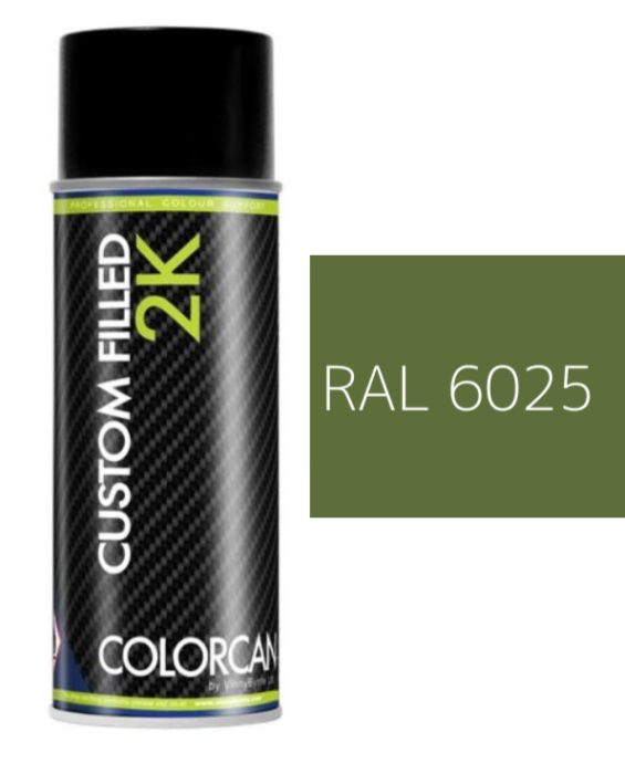 COLORCAN® 2K Aerosol Spray Paint – RAL 6025