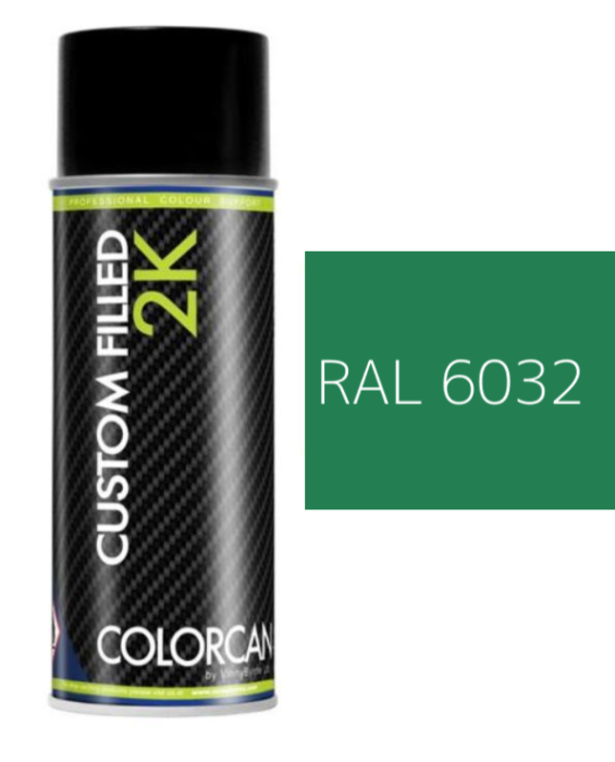 COLORCAN® 2K Aerosol Spray Paint – RAL 6032