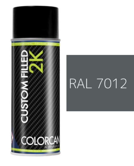 COLORCAN® 2K Aerosol Spray Paint – RAL 7012