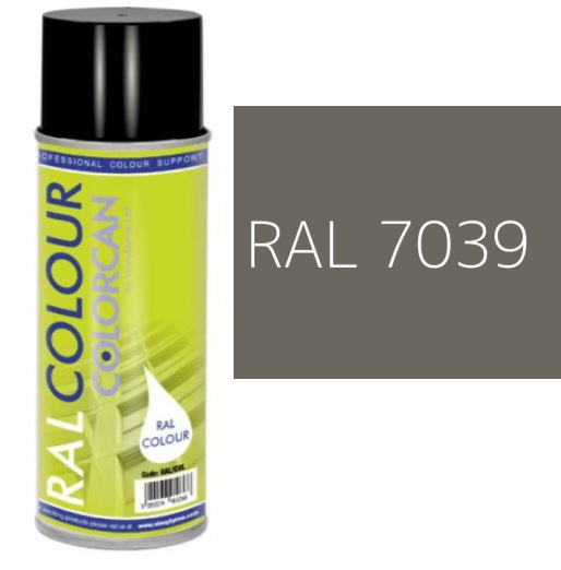 RAL 7039 Quartz Grey Matt (10% Gloss) Aerosol Spray Paint 400ml