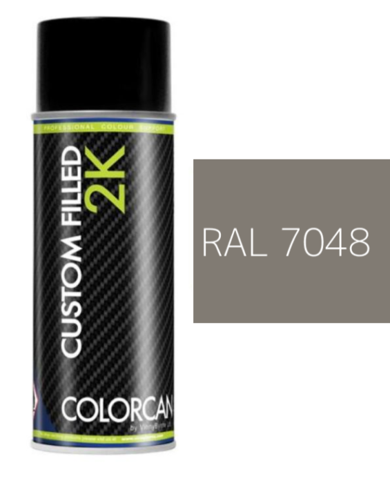 COLORCAN® 2K Pearl Metallic Aerosol Spray Paint – RAL 7048