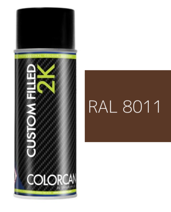 COLORCAN® 2K Aerosol Spray Paint – RAL 8011