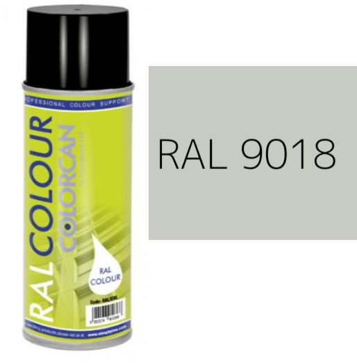 RAL 9018 Papyrus White Matt (10% Gloss) Aerosol Spray Paint 400ml