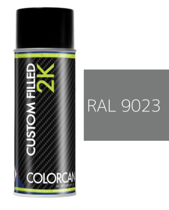 COLORCAN® 2K Pearl Metallic Aerosol Spray Paint – RAL 9023