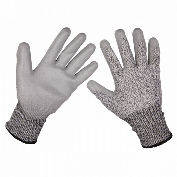 Anti-Cut PU Gloves (Cut Level C – X-Large) – Pair