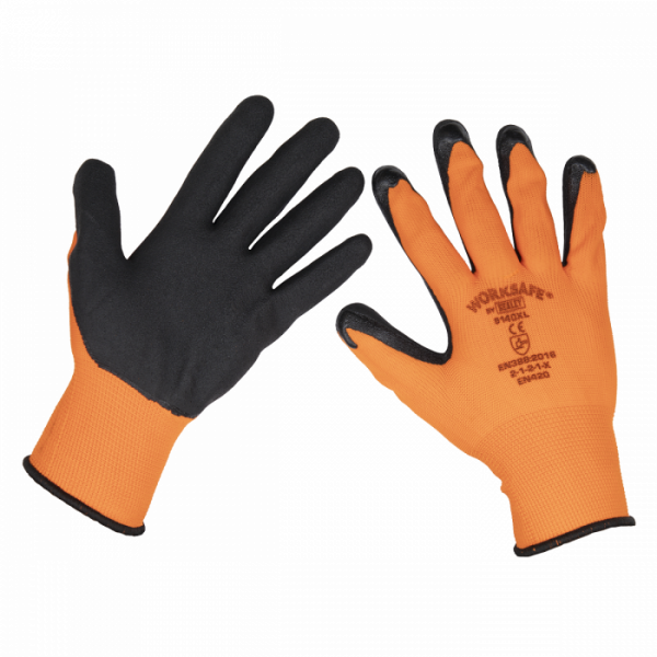 Foam Latex Gloves (X-Large) – Pair