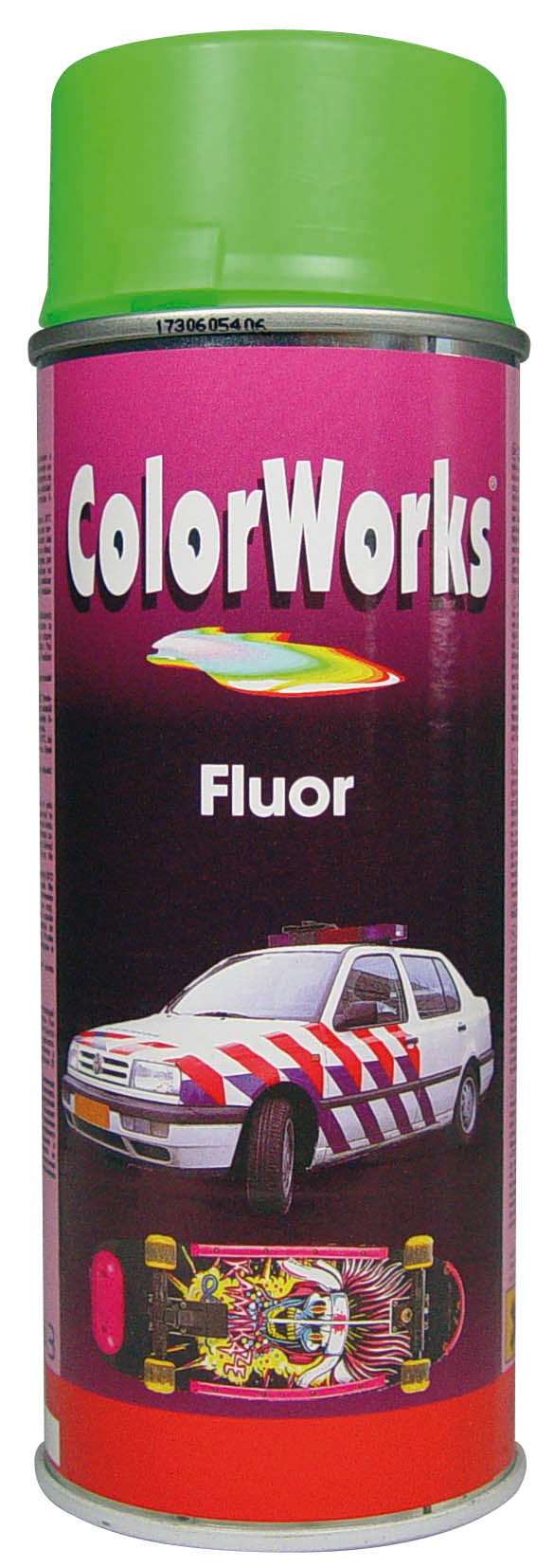 ColorWorks Fluorescent Green 400ml