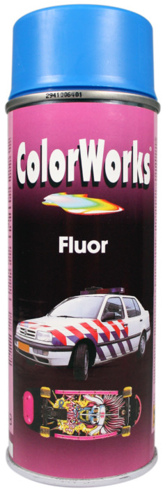 ColorWorks Fluorescent Blue 400ml