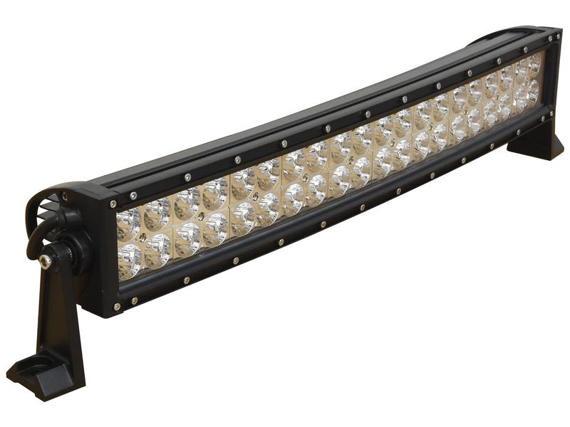 LED Curved Work Light Bar, 630mm, 9200 Lumens Raw, 10-30V