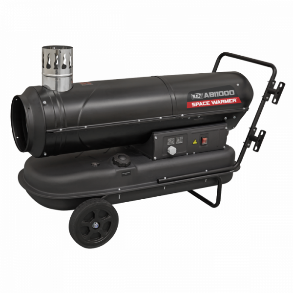 Indirect Space Warmer® Kerosene / Diesel Heater 102,000Btu / hr with Wheels