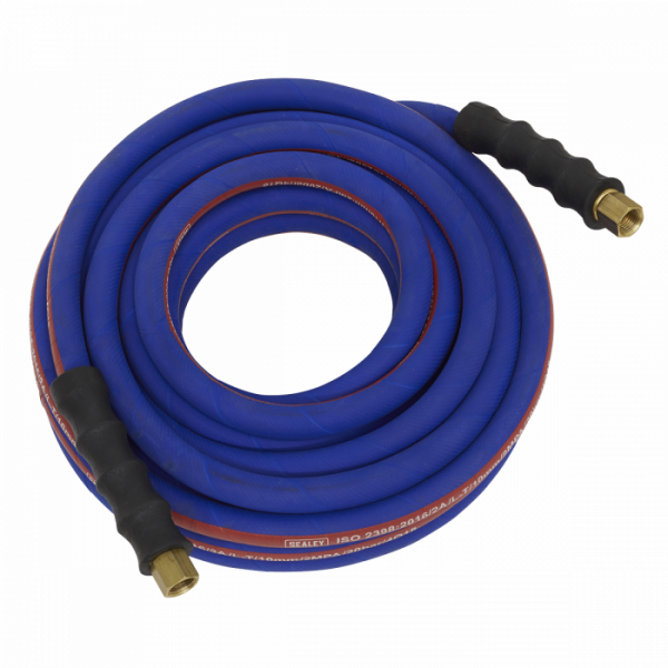 Air Hose 10m x Ø10mm with 1 / 4″BSP Unions Extra-Heavy-Duty